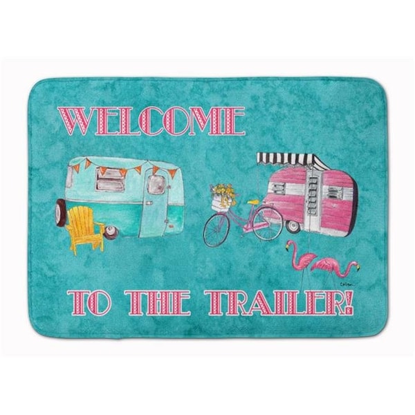 Carolines Treasures Carolines Treasures 8760RUG Another Day in Paradise Machine Washable Memory Foam Mat 8760RUG - main